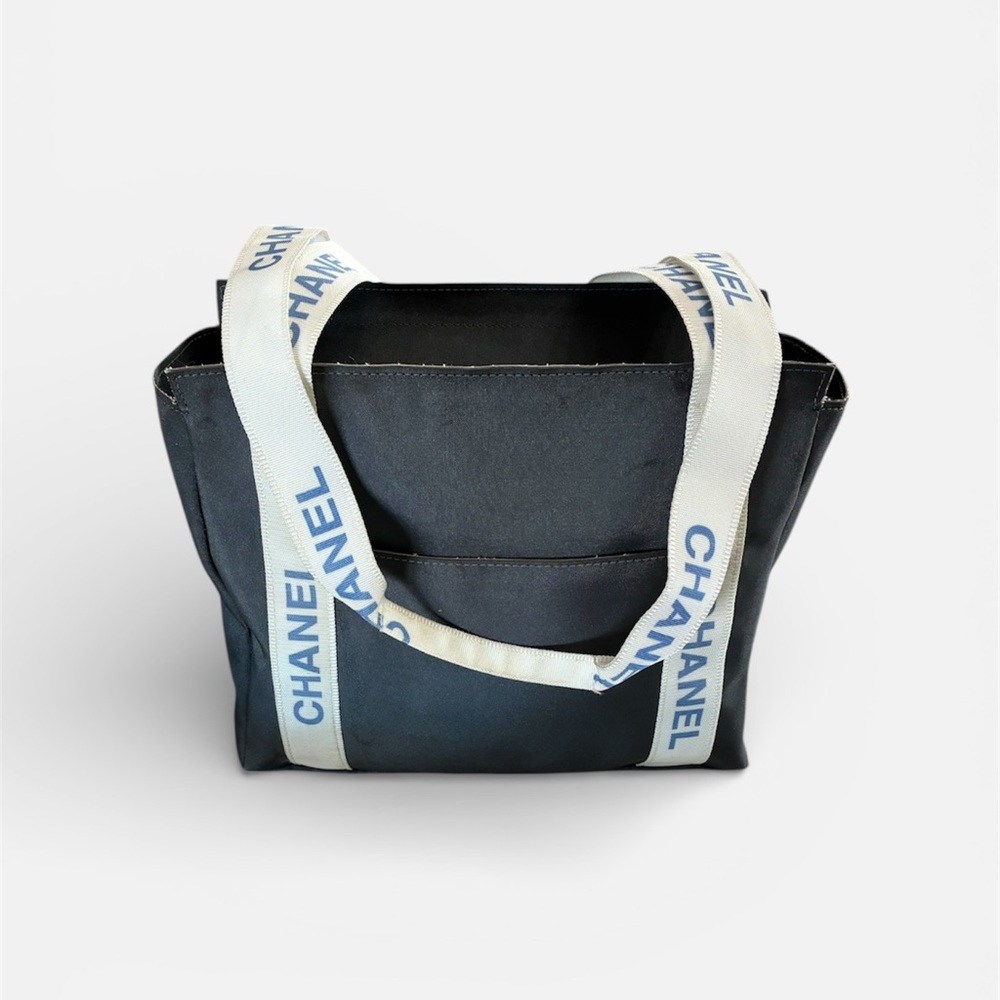 Chanel Sports Line tote bag in gray nylon